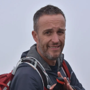 Photo of Paul Reeve, the Blue Light Hiking regional representative for the West Midlands